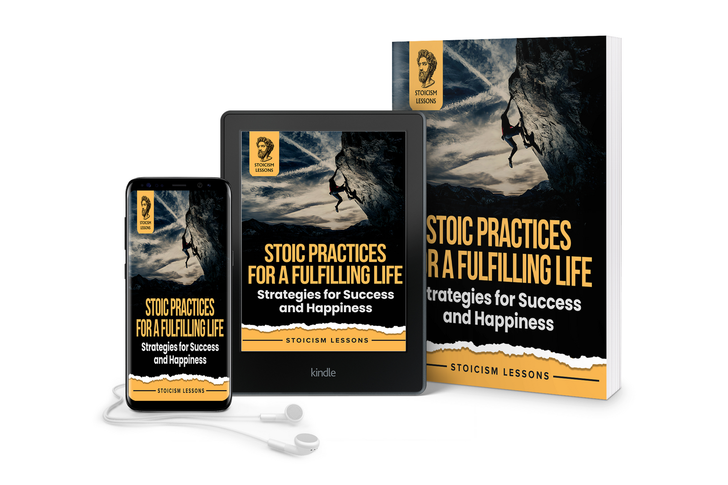 Stoic Lessons eBook + Audiobook Bundle (Instant Download)